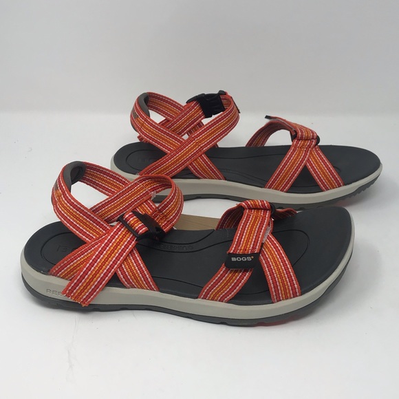 Bogs Womens Amma Leather Sandal Pick SZ//Color.